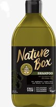 3X385 ml|Nature Box Olive Shampoo| Met Cold-pressed Olijfolie | Siliconenvrij |Sulfaatvrij | % 98 Vegan Formule