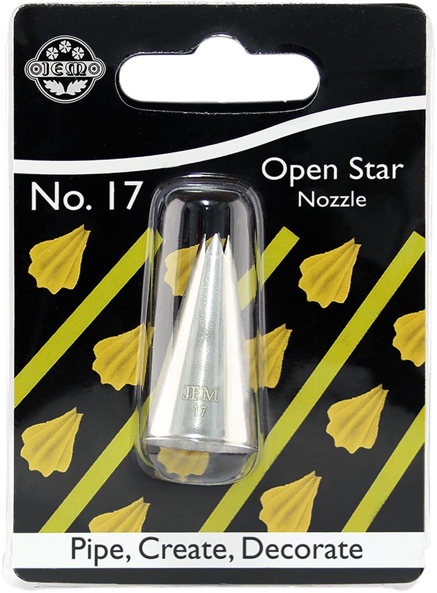 JEM Spuitmondje Open Star Nozzle #17