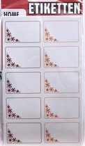 Diepvriesetiketten Home  - 26x40mm - Wit - 50 stuks