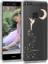 kwmobile telefoonhoesje voor Huawei P10 Lite - Hoesje voor smartphone - Glitterfee design
