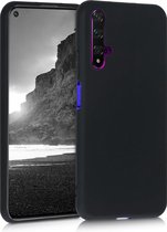 kwmobile telefoonhoesje voor Huawei Nova 5T - Hoesje voor smartphone - Back cover in zwart