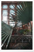 JUNIQE - Poster The Tropical Glasshouse II -30x45 /Groen