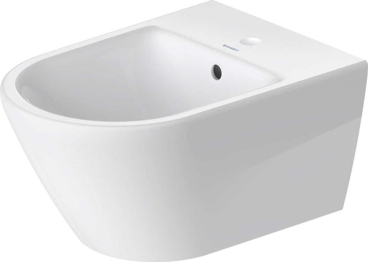 Duravit D-Neo Bidet Wand 37x54x27 cm Wit WonderGliss - Duravit