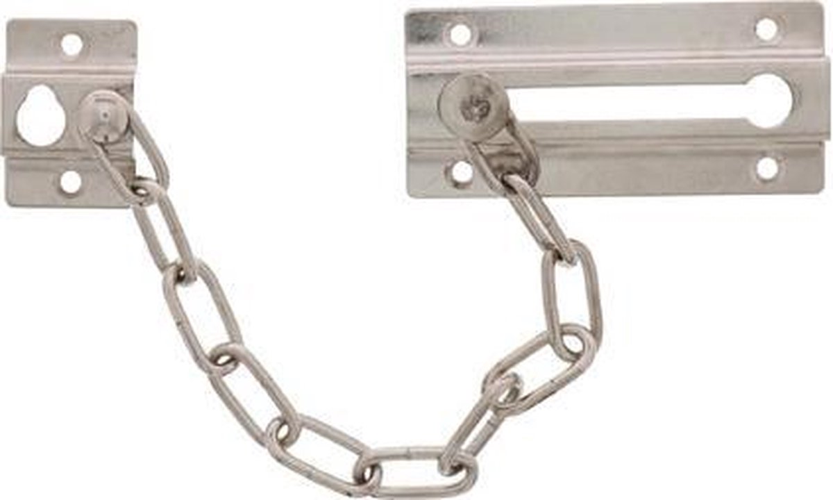 Sencys Deurketting vernikkeld zilver