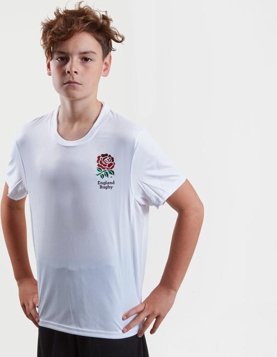 Engeland T-shirt wit kids maat 152