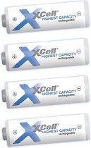 XCell X2900AA- Pile AA rechargeable 4S (penlite) NiMH 2900 mAh 1,2 V 4 pc(s)