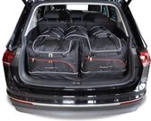 VW TIGUAN ALLSPACE 2016+ 5-delig Bespoke Reistassen Auto Interieur Kofferbak Organizer Accessoires