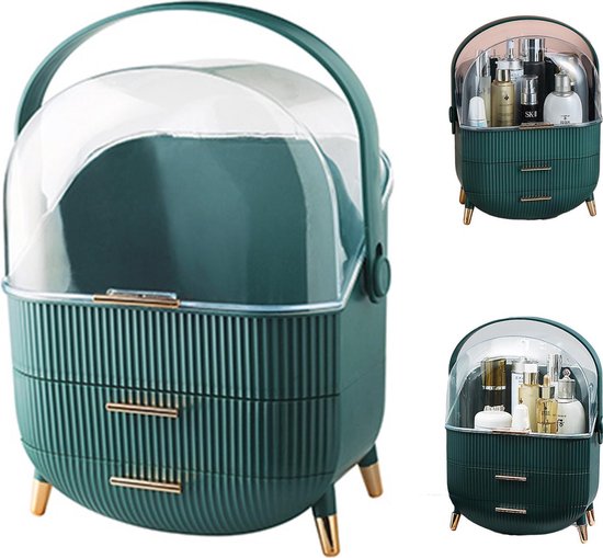 Make Up Organizer: Alle Make Up netjes opgeruimd Make Up Organizer: Alle Make Up netjes opgeruimd