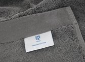Kepri Handdoek - Night Grey - 2 stuks - Duurzaam - 700 gr/m2 - 50 x 100 cm