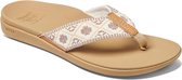 Reef Ortho Woven Dames Slippers - Vintage/White - Maat 35