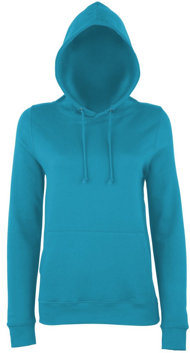 Awdis Gewoon Hoods Vrouwen/dames Girlie College Pullover Hoodie (Saffierblauw)