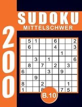 Sudoku Erwachsene Mittelschwer Band 10