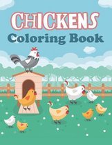 Chickens Coloring Book