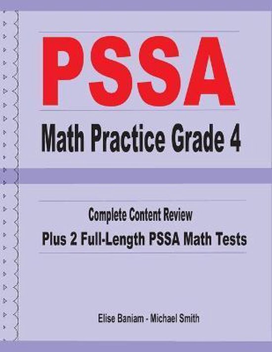 PSSA Math Practice Grade 4 - cover