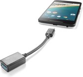 Cellular Line Cell Adapterkab. 15cm Usb-a->c