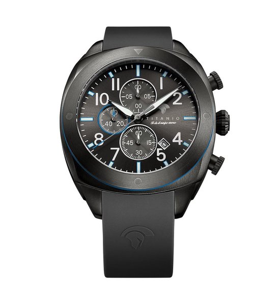 Titanio Imperiale Azzuro - Herenhorloge - Ø 48 mm | bol.com