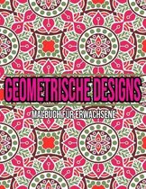 Geometrische Designs: Malbuch fur erwachsene