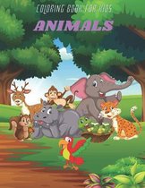 ANIMALS - Coloring Book For Kids