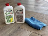 3-in-1 Tegel Reiniging Set - Cementsluier verwijderaar + Intensieve Tegelreiniger + Doek