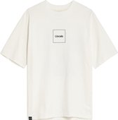 Llocals Mona Lisa Sliding Puzzle T-shirt offwhite - Maat XL