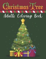 Christmas Tree Adults Coloring Book