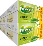Thé vert citron Pickwick Green Original - 6 x 40 pièces - sachets une tasse