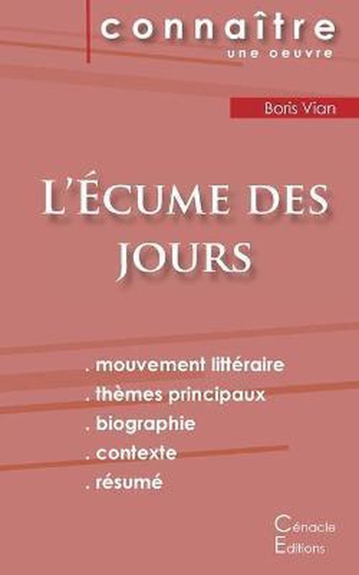Fiche de lecture L'Écume des jours (Analyse littéraire de  ... - cover