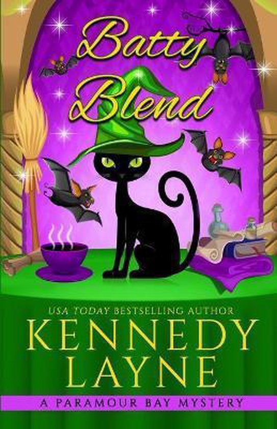 Paramour Bay Cozy Paranormal Mystery- Batty Blend - cover