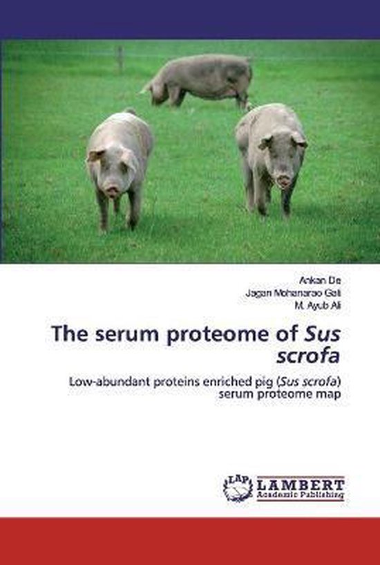 The serum proteome of Sus scrofa - cover