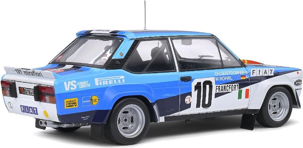 Fiat 131 Abarth #10 Rallye Monte Carlo 1980 - 1:18 - Solido | bol.com