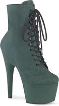 Pleaser Plateau Laarzen, Paaldans schoenen -41 shoes- ADORE-1020FS Paaldans schoenen Groen