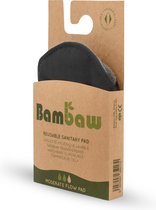 Bamboe Wasbaar Maandverband | 1 Stuk | Moderate Flow | Herbruikbare Inlegkruisjes | Zero Waste en Milieuvriendelijk | Wasbare Inlegkruisjes Bamboe | Herbruikbaar Maandverband | Bam