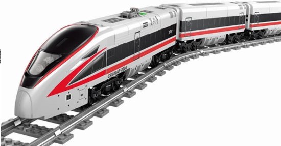 Kazi Trein Set - Electrische Snel Trein met Wagons en Rails - 647 Onderdelen  -... | bol.com