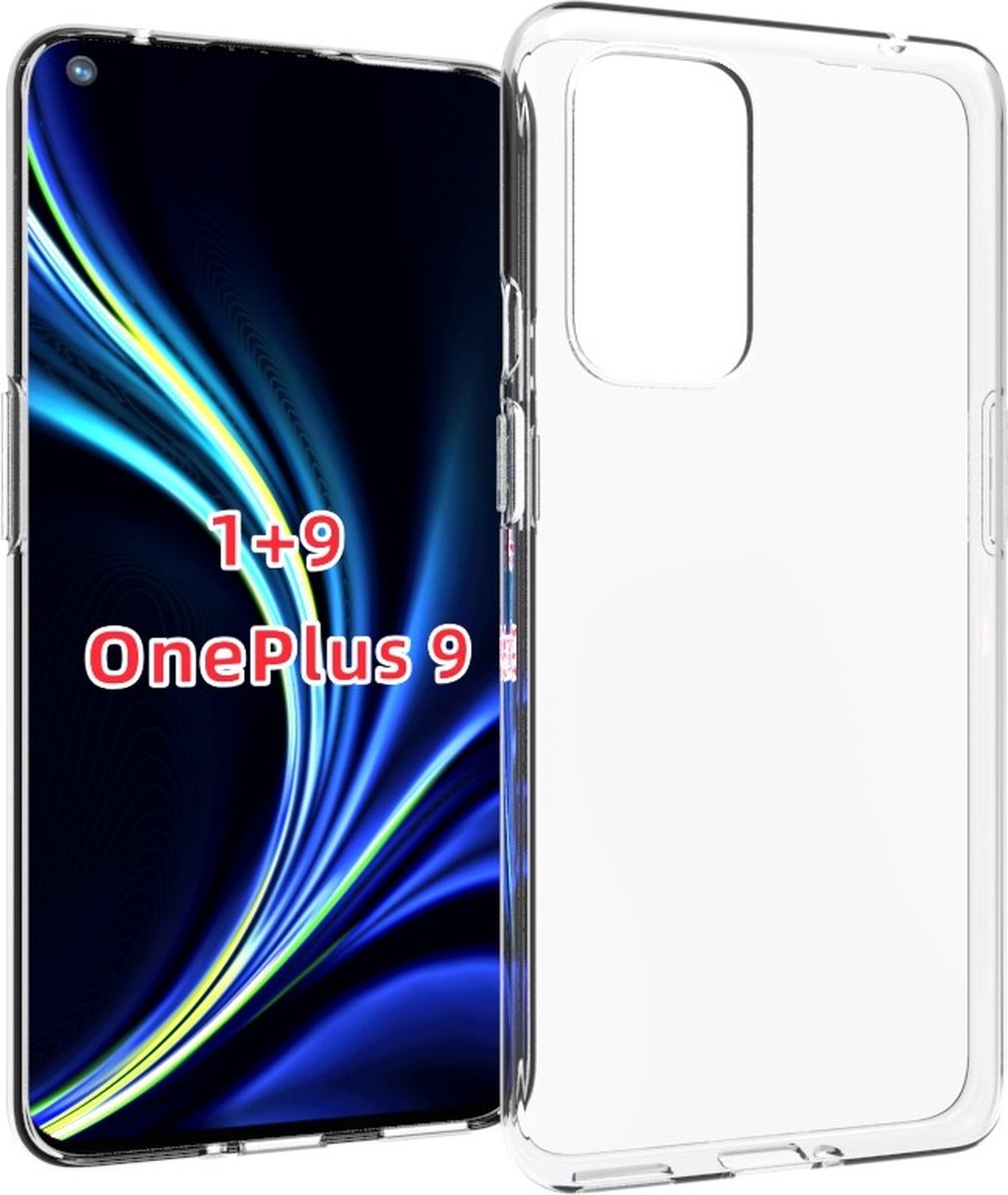 OnePlus 9 TPU Siliconen Back Cover Transparant