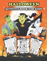 Halloween Activity Book for Kids: