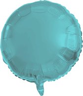 Folat - Folieballon Rond Pastel Aqua - 45 cm
