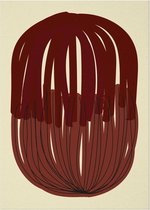 Paper Collective - Poster - Stacked Lines 01 - Nina Bruun - 30x40cm - excl. kader