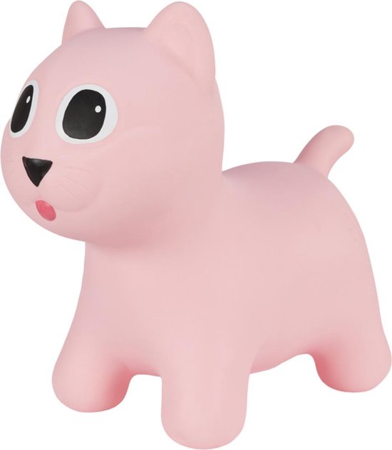 Pink Tootina Kitty - jouet sauteur gonflable pour enfants | bol.com