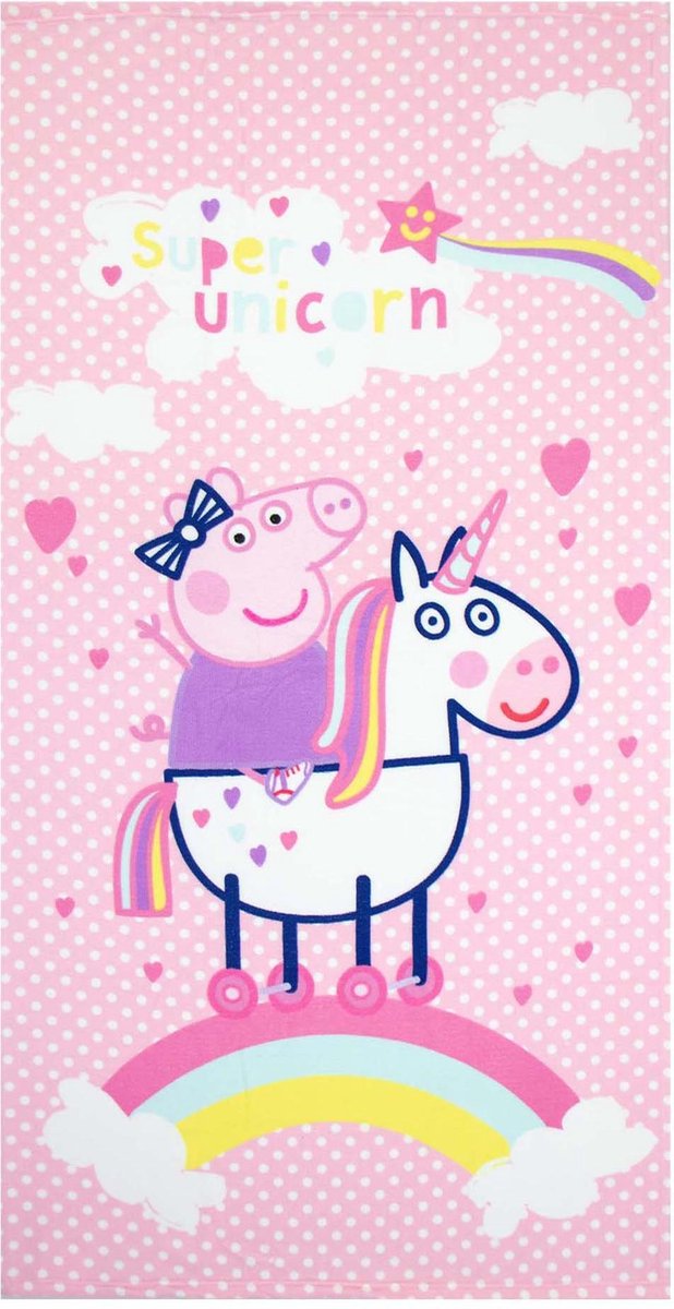 Peppa Pig strandlaken microfiber