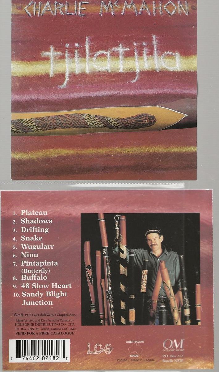 TJILATJILA - Charlie McMahon