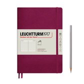 Leuchtturm1917 A5 Medium Notitieboek lined Port Red softcover