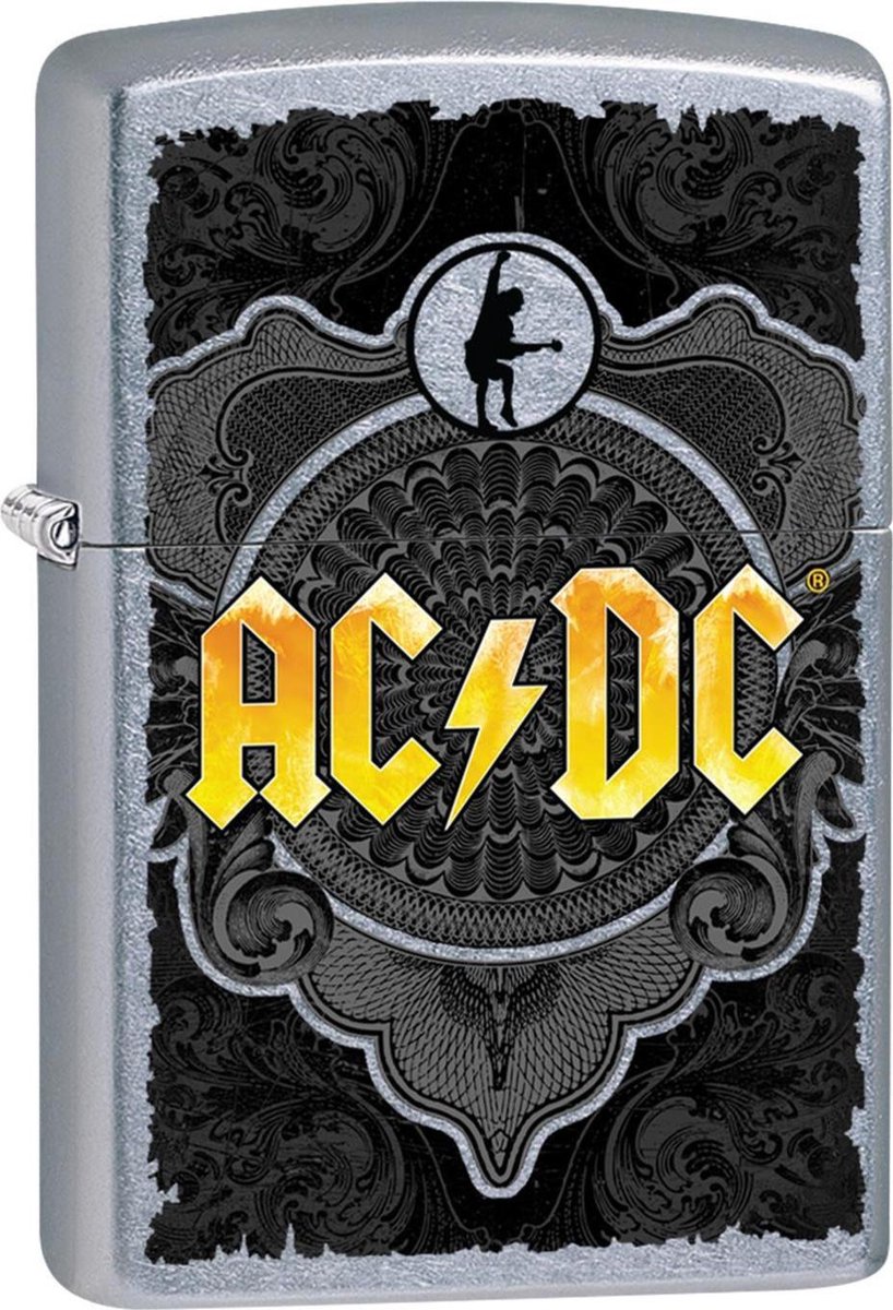 Goedkoopste Aansteker Zippo AC/DC Yellow