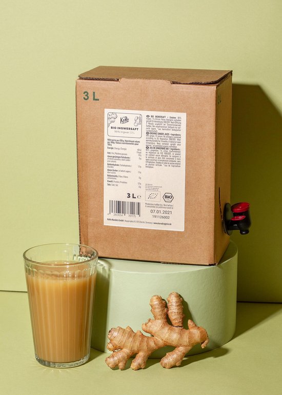 KoRo - Bio gembersap bag-in-box 3 L van Merkloos — afbeelding 3