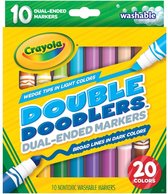 Crayola - Double Doodlers - dubbelzijdige markers - met 20 kleuren!