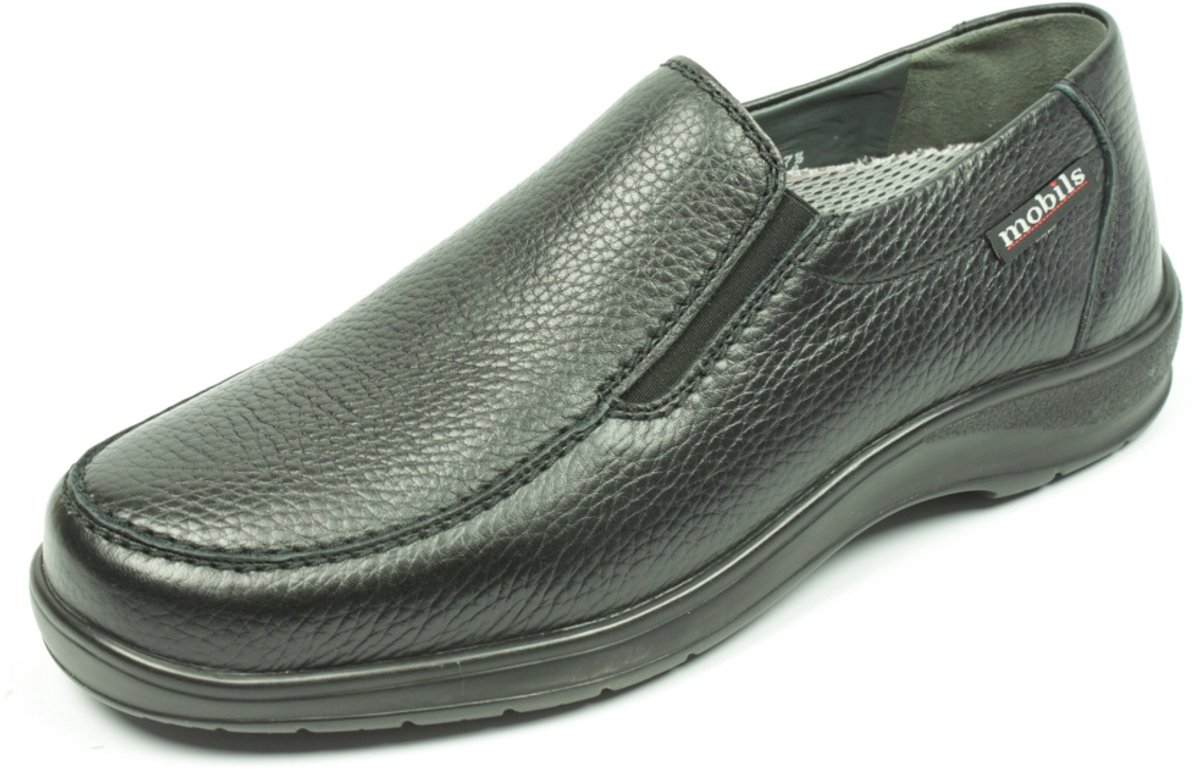 Mephisto Heren Instappers - Zwart - Maat 41
