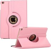 iPad Mini 5 Hoes - Draaibare Hoesje Case Cover voor de iPad Mini 2019 5e Generatie - Licht Roze