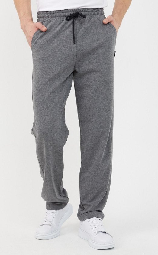 Pantalon de survêtement homme Comeor - gris foncé - XL - pantalon d'entraînement homme - Pantalon de sport long