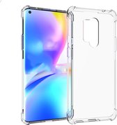 OnePlus 8 Hoesje - Mobigear - Cushion Serie - TPU Backcover - Transparant - Hoesje Geschikt Voor OnePlus 8