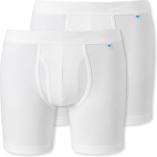 Schiesser cyclist shorts 2 pack Long Life Cotton