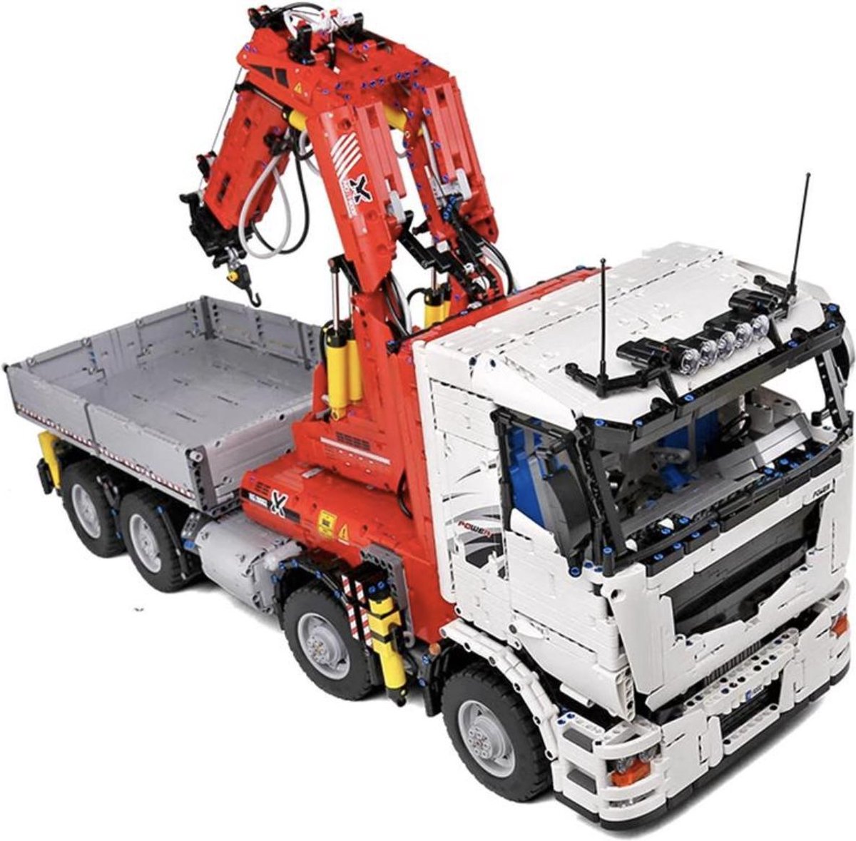 MEGA Radiografische Vrachtwagen | Truck Iveco MAN met Kraan | Pneumatisch -  Technic -... | bol.com